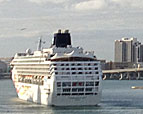 Cruise Ship in Miami